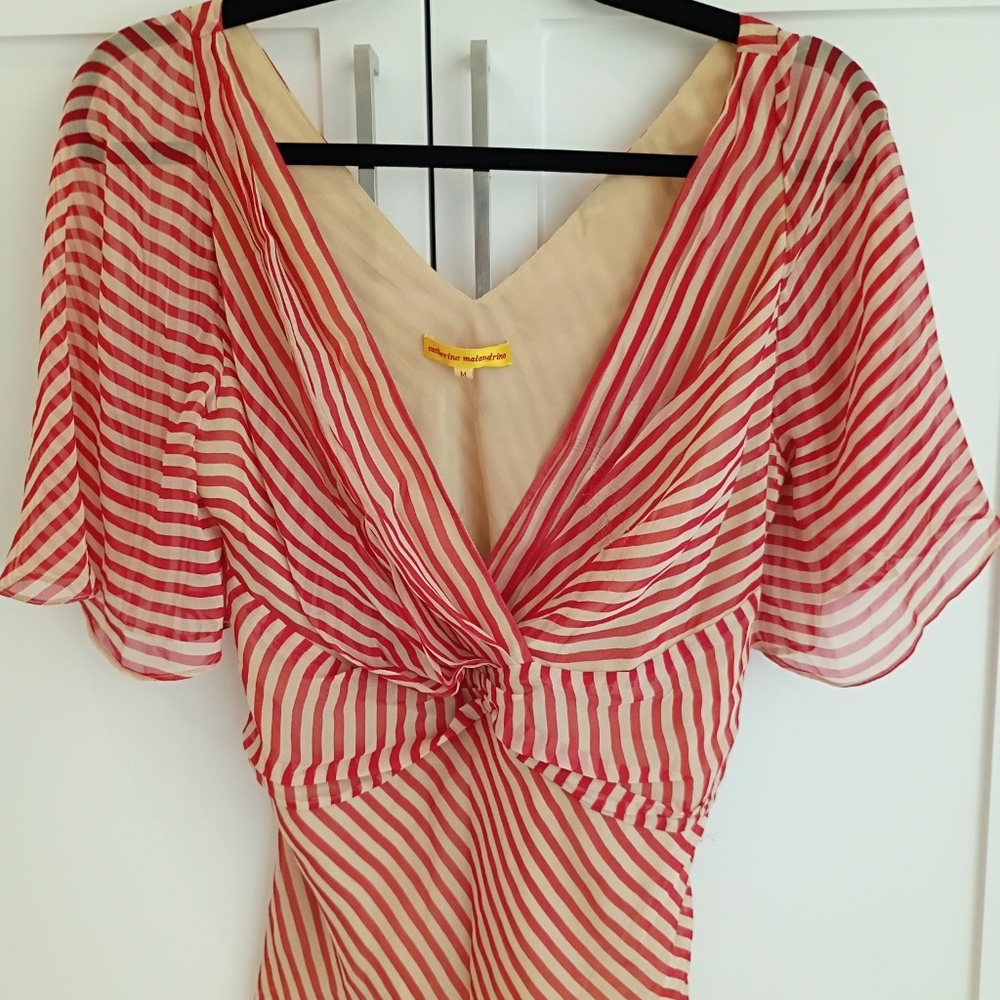 💋 Catherine Malandrino Classic 100%Silk *MEDIUM